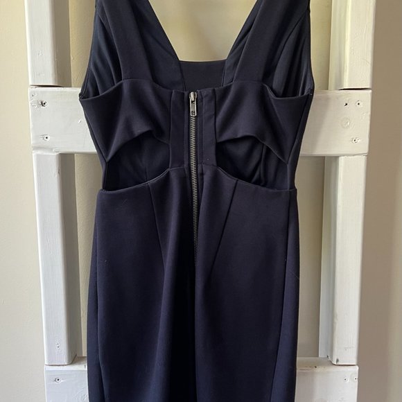 ASTR The Label Navy Blue Cocktail Dress XS Semi-formal Homecoming - Picture 6 of 10